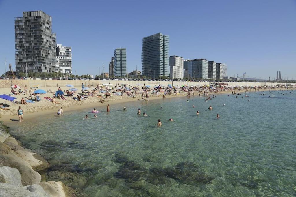 Top Family Forum Barcelona Con Piscina, Parking Y Playa A 5Min 산트 아드리아 데 베소스 외부 사진